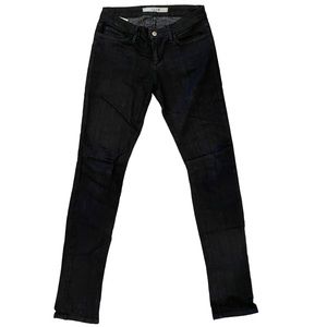 Joes jeans black skinny denim